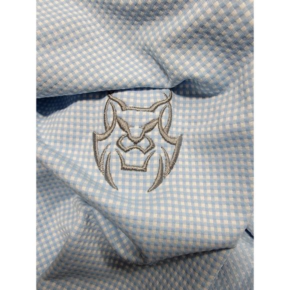 Mizzen+Main Spinnaker Men's Blue Long Sleeve Button Shirt - XL - Picture 3 of 7